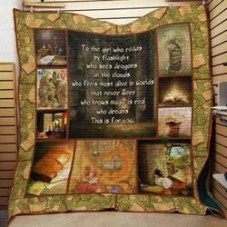 Book Cla1610335Q Quilt Blanket and Home Decor