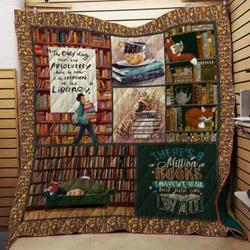 Book Cla1610354Q Quilt Blanket and Home Decor