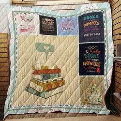 Book Nerd Quilt and Home Decor