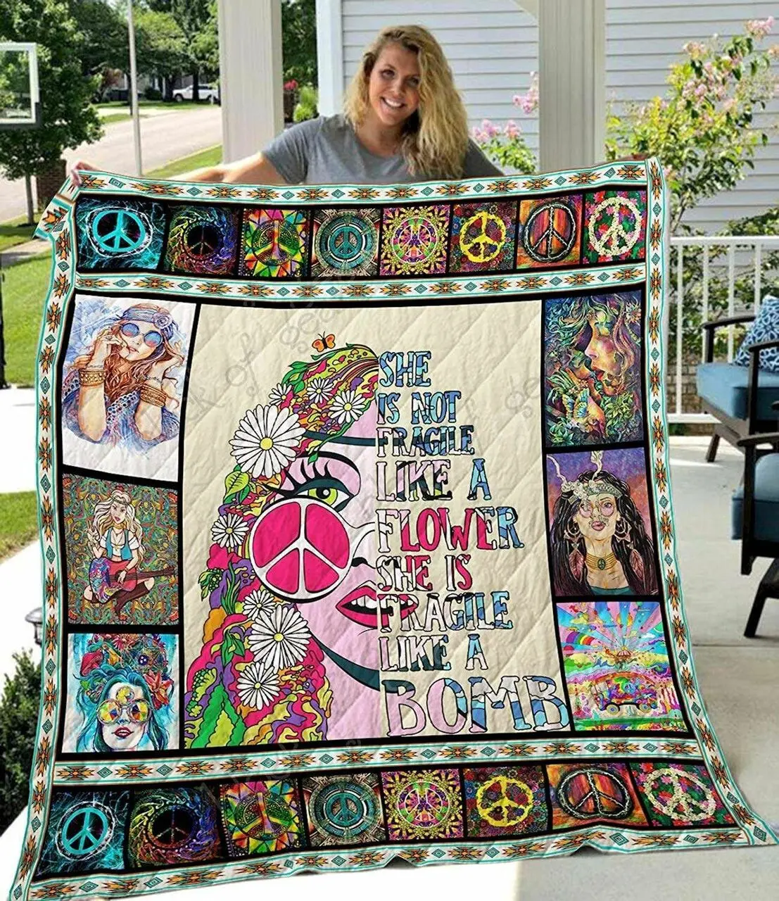 Border Collie Dont Touch My Border Collie U Quilt Kb and Home Decor