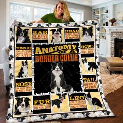 Border Collie Quilt Blanket Bbb170232Dt and Home Decor