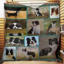 Border Collie Quilt Oxh and Home Decor