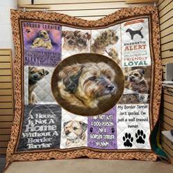 Border Terrier Blanket Dql-qnk0001  Quilt and Home Decor