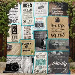 Born To Shoot Quilt Nad and Home Decor