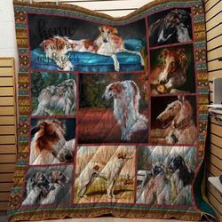 Borzoi 19 Blanket Th10072019 Quilt and Home Decor