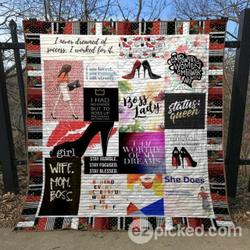 Boss Lady Quilt Blanket Vd14  Quilt and Home Decor