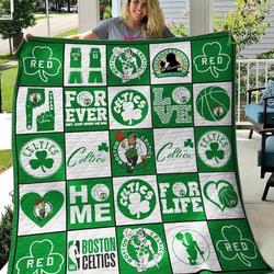 Boston Celtics Blanket Th0207 Quilt and Home Decor