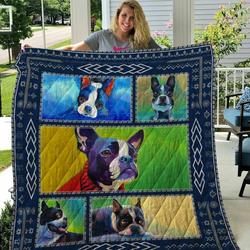 Boston Terrier Youre The Inspiration Quilt Blanket Dhc020120739Td and Home Decor