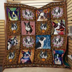Boston V1 DA 3D Customized Quilt and Home Decor