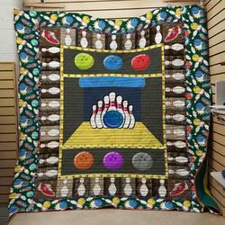 Bowling Quilt and Home Decor