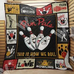 Bowling Quilt Geb and Home Decor