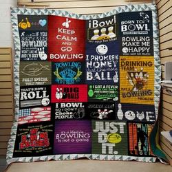 Bowling Roll Clh1611409Q Quilt Blanket and Home Decor