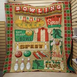 Bowling Split Quilt and Home Decor