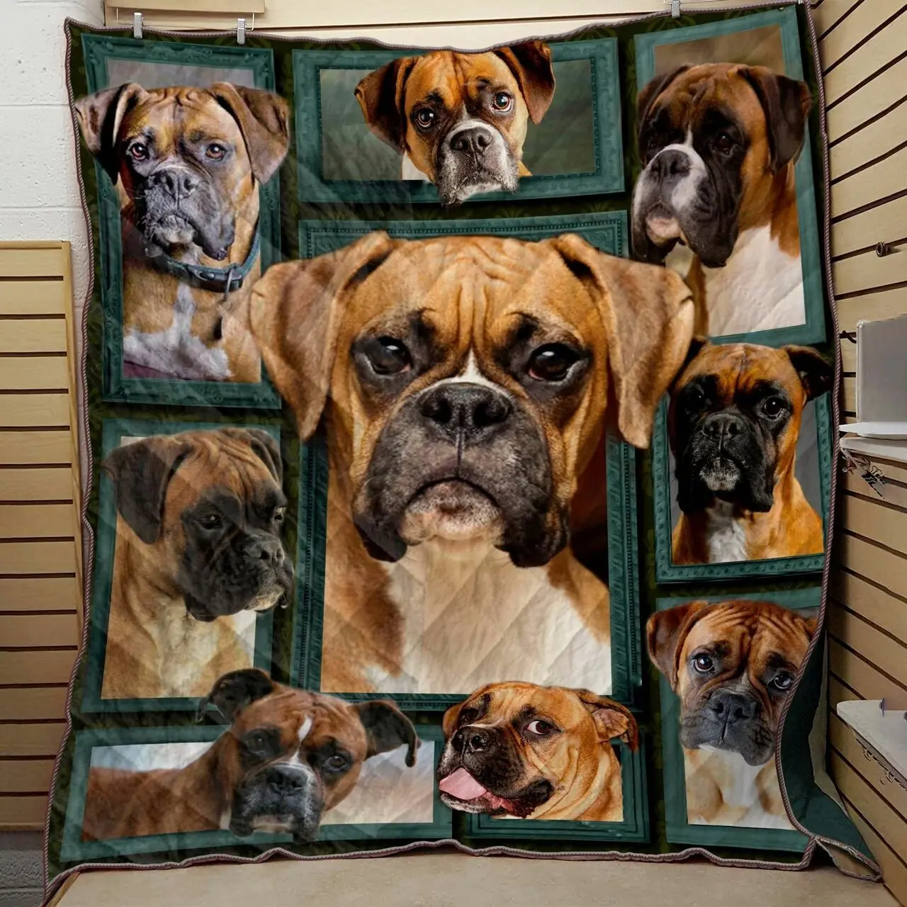 Boxer Beauty Cla2911049Q Quilt Blanket and Home Decor