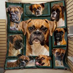 Boxer Beauty Cla2911049Q Quilt Blanket and Home Decor