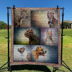 Boxer Dogs DHCCNA0909 Quilt Blanket and Home Decor