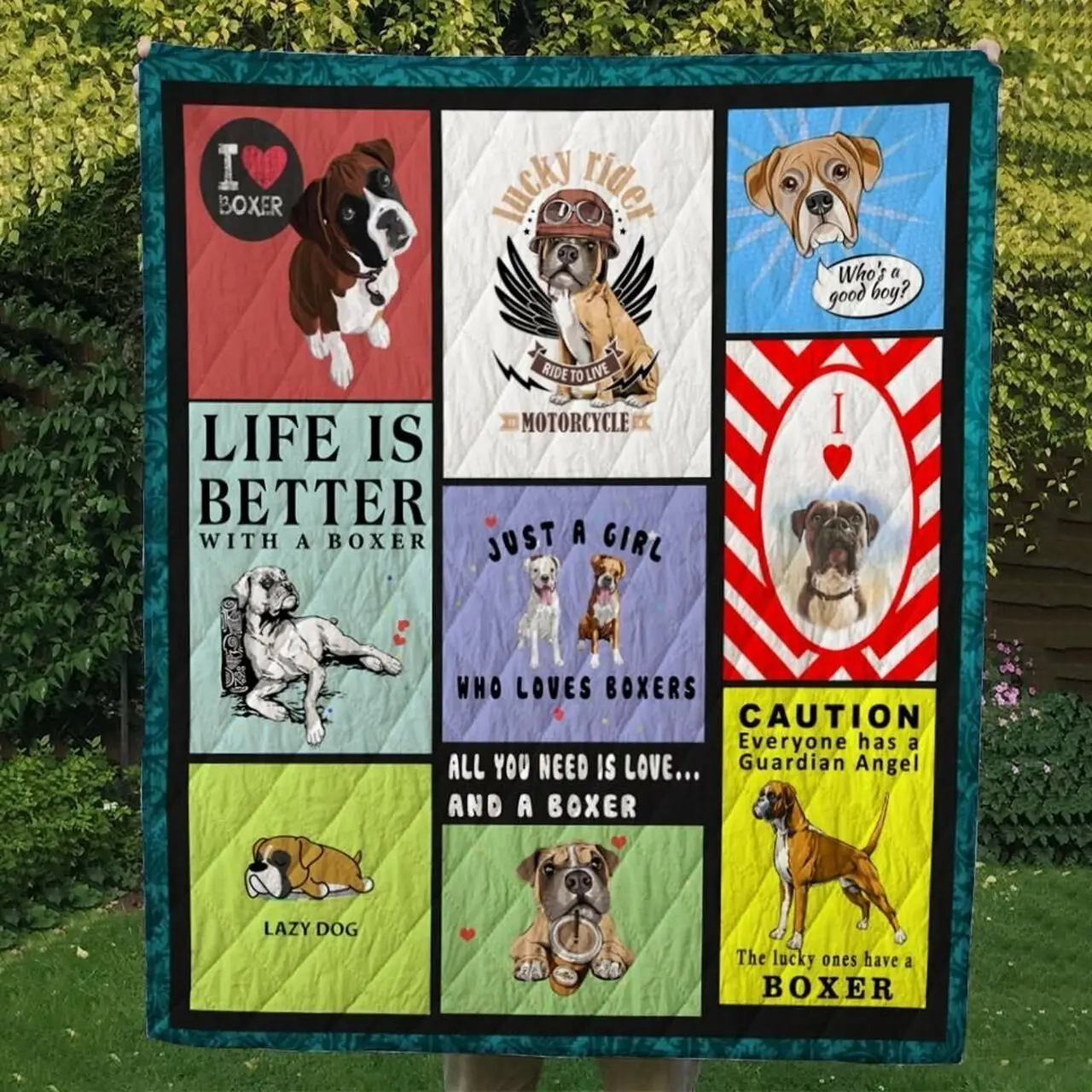 Boxer Hur Quilt Bevrpc and Home Decor