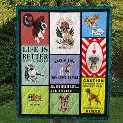 Boxer Hur Quilt Bevrpc and Home Decor