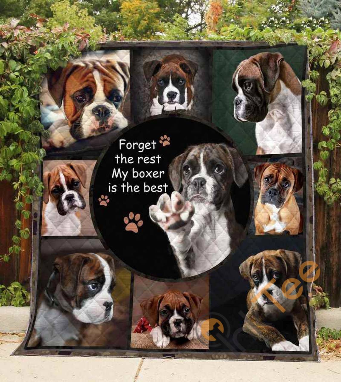 Boxer My Boxer Is The Best Blanket Quilt and Home Decor
