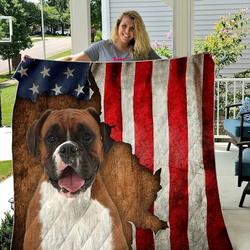 Boxer ZI 3D Customized Quilt More TUH31046 PLEN2407 and Home Decor