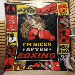 Boxing Quilt Blanket Dhc06021253Td and Home Decor