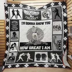 Boxing Quilt Blanket Dhc1002937Td and Home Decor