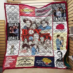 Boy Meets World Blanket Th0907 Quilt and Home Decor