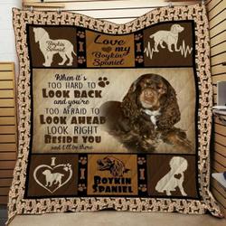 Boykin Spaniel 3D Customized Quilt and Home Decor