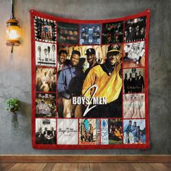 Boyz Ii Men Album Covers Quilt Blanket and Home Decor
