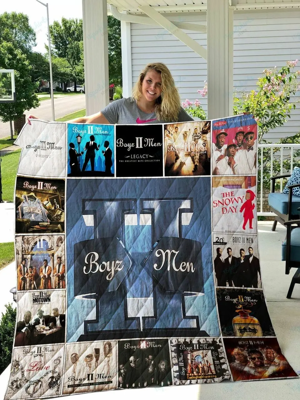 Boyz Ii Men Quilt Blanket 01202 and Home Decor