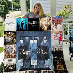 Boyz Ii Men Quilt Blanket 01202 and Home Decor