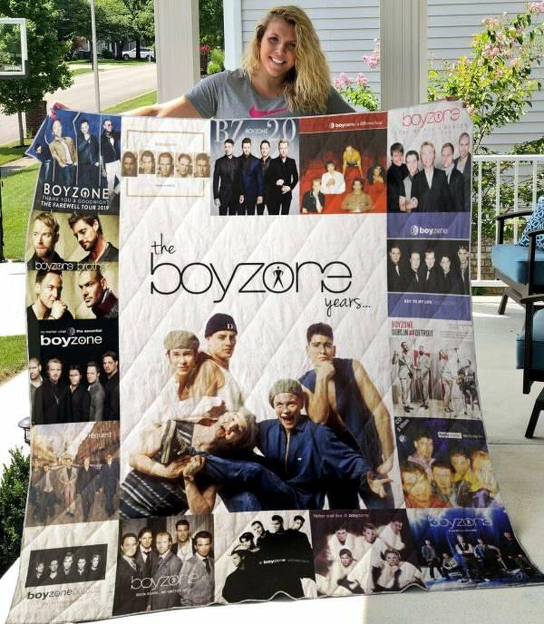 Boyzone Quilt Blanket M100609 Quilt and Home Decor