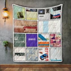 Braid Album Covers Quilt Blanket and Home Decor
