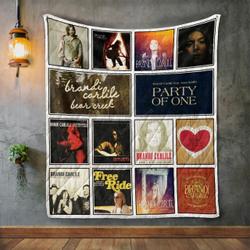 Brandi Carlile Album Covers Quilt Blanket and Home Decor