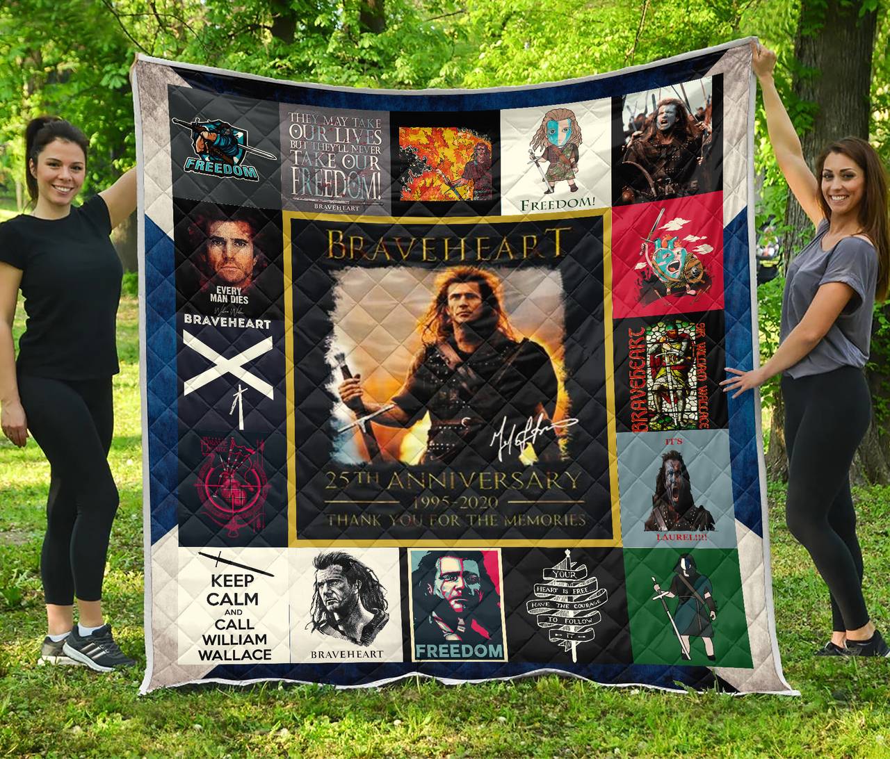 Braveheart Anniversary Quilt and Home Decor