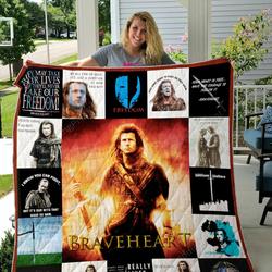 Braveheart Quilt Blanket Ver17 and Home Decor