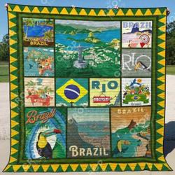Brazil 1 Blanket Th1307 Quilt and Home Decor
