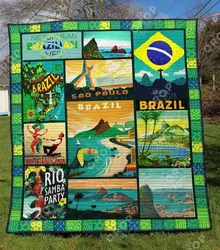 Brazil 6 Blanket Th1307 Quilt and Home Decor