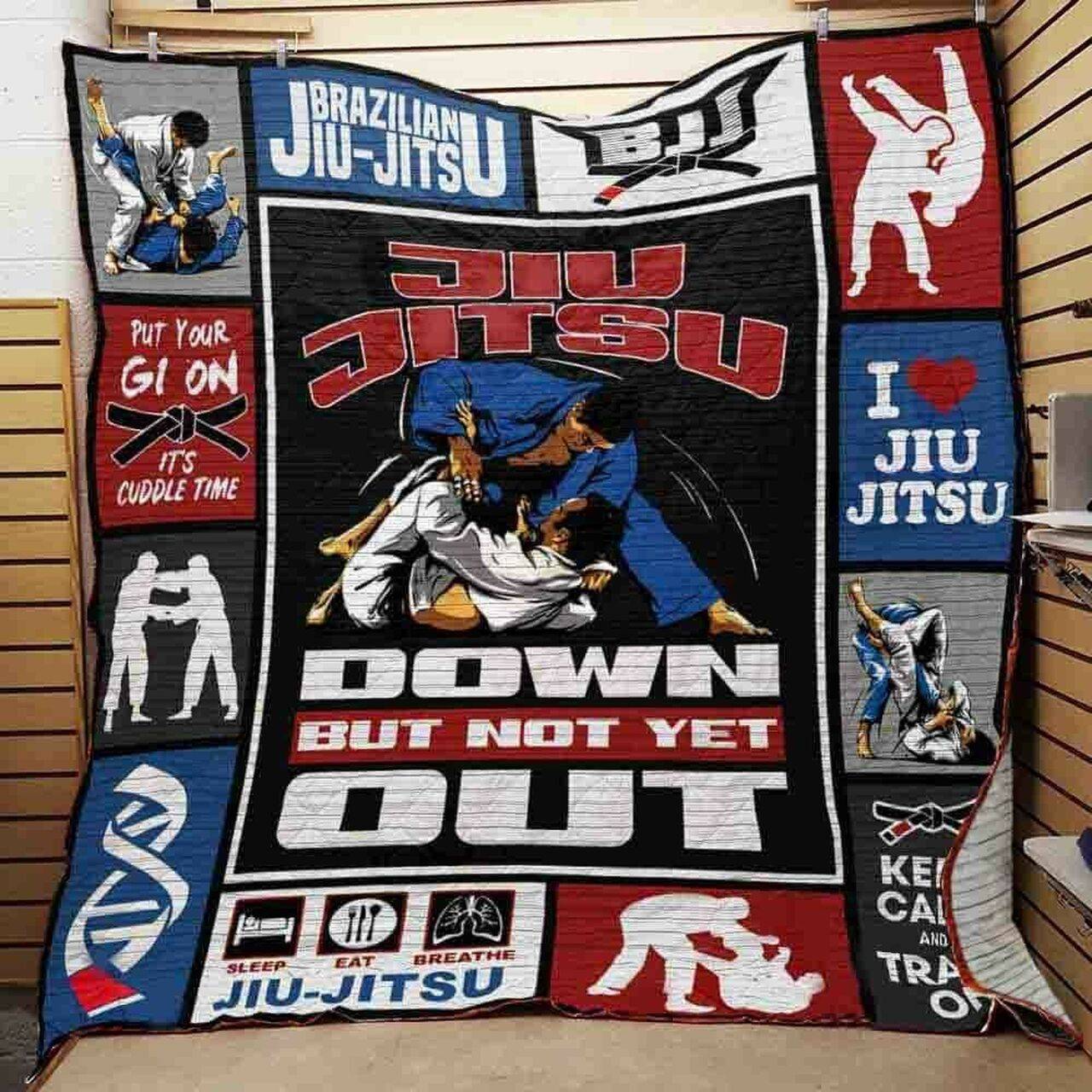 Brazilian Jiu Jitsu Quilt Blanket ABC07112115 and Home Decor
