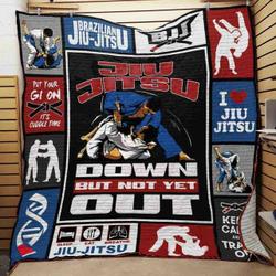 Brazilian Jiu Jitsu Quilt Blanket ABC07112115 and Home Decor