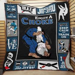 Brazilian Jiu Jitsu Quilt Blanket ABC07112372 and Home Decor