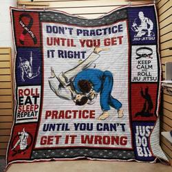 Brazilian Jiu Jitsu Quilt Blanket ABC07113585 and Home Decor