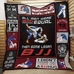 Brazilian Jiu Jitsu Quilt Blanket ABC07113587 and Home Decor