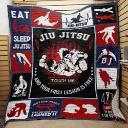 Brazilian Jiu Jitsu Quilt Blanket ABC07113614 and Home Decor