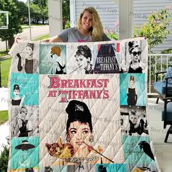 Breakfast At TiffanyS Poster Quilt and Home Decor