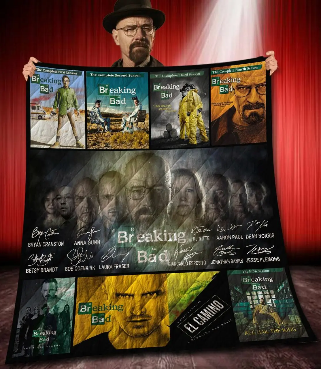 Breaking Bad All Seasons Quilt Blanket Bs1082 and Home Decor