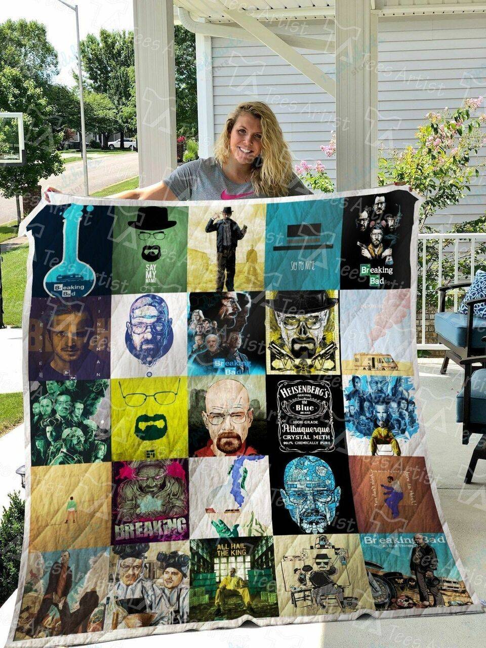 Breaking Bad Quilt Blanket 0452 and Home Decor