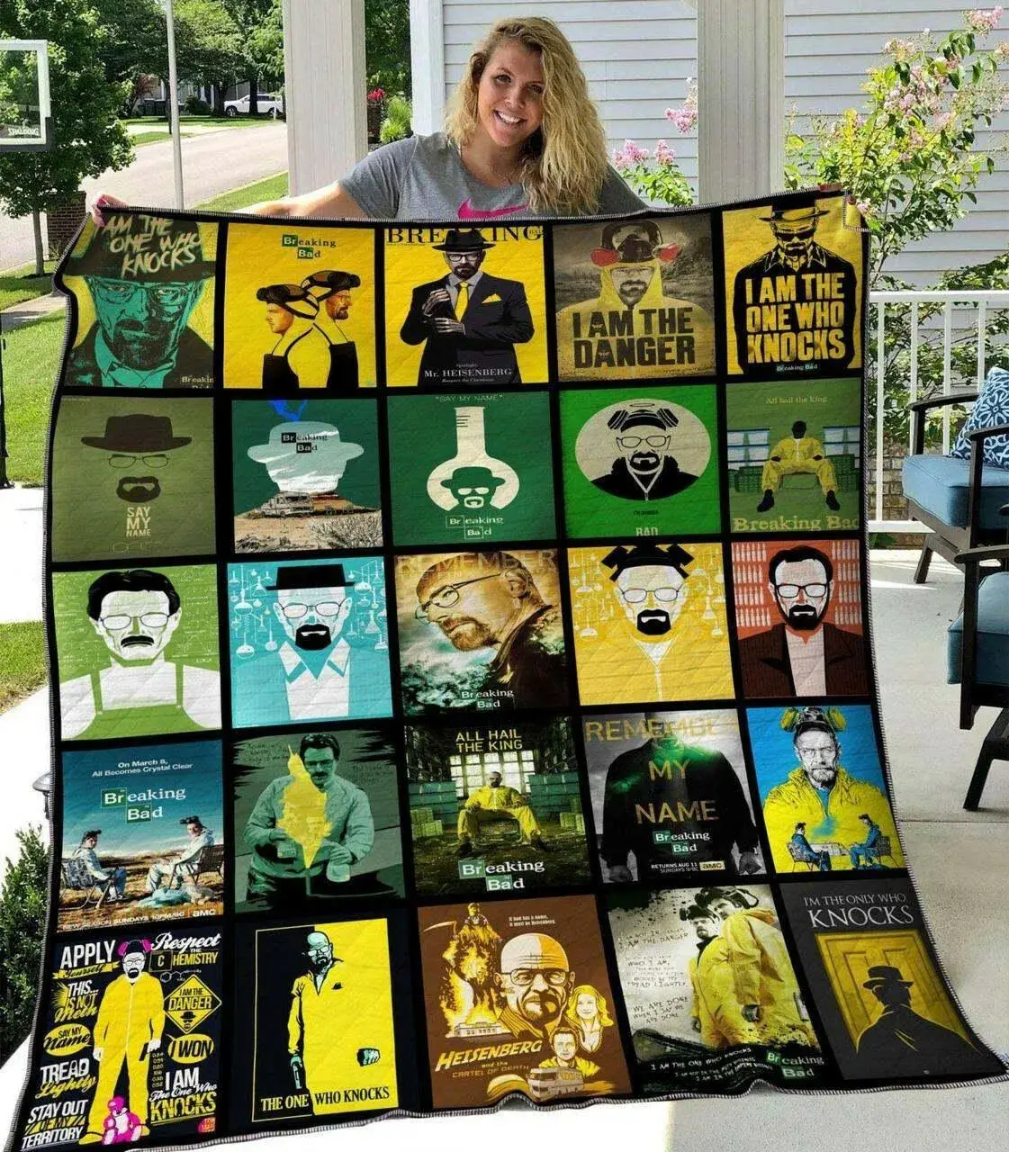 Breaking Bad Quilt and Home Decor