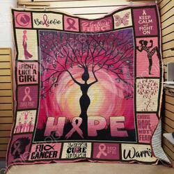 Breast Cancer Quilt Blanket Dhc03021084Td and Home Decor