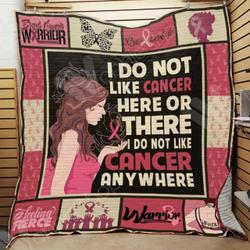 Breast Cancer Quilt Blanket Dhc06021257Td and Home Decor